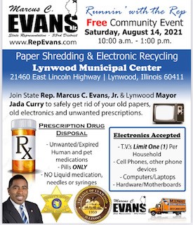 Recycling Event Evans 8.14.21